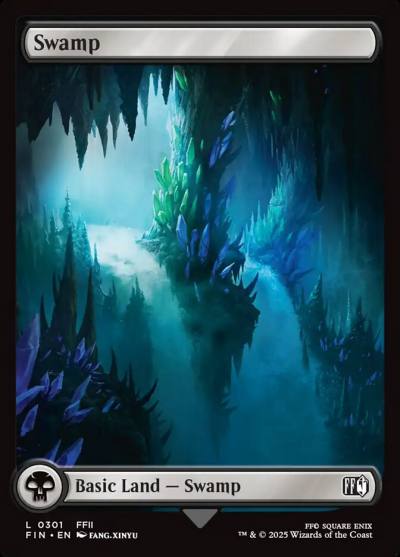 Swamp FIN-301 Final Fantasy Magic card