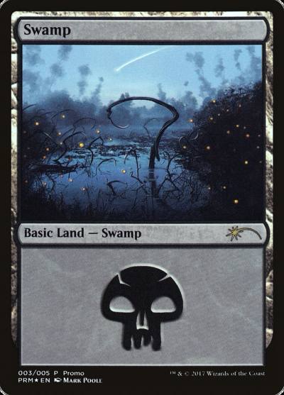 Swamp G17-3 2017 Gift Pack Magic card