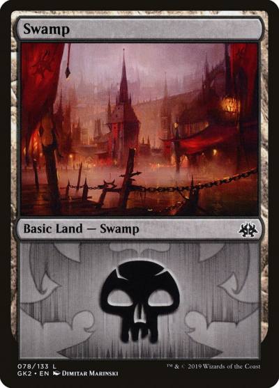 Swamp GK2-78 RNA Guild Kit Magic card