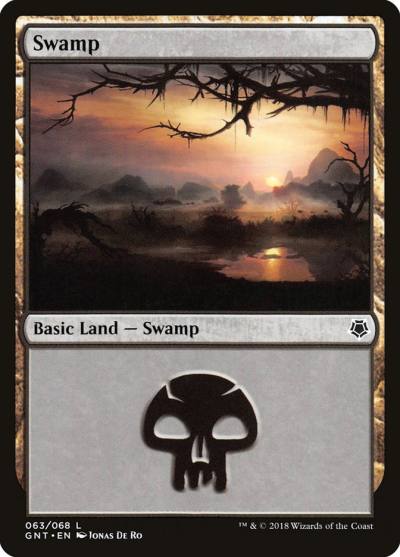 Swamp GNT-63 Game Night Magic card