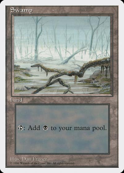 Swamp ITP-59 Introductory Two-Player Set Magic card