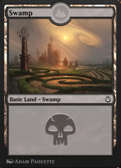 Swamp KLR-293 Kaladesh Remastered Magic card
