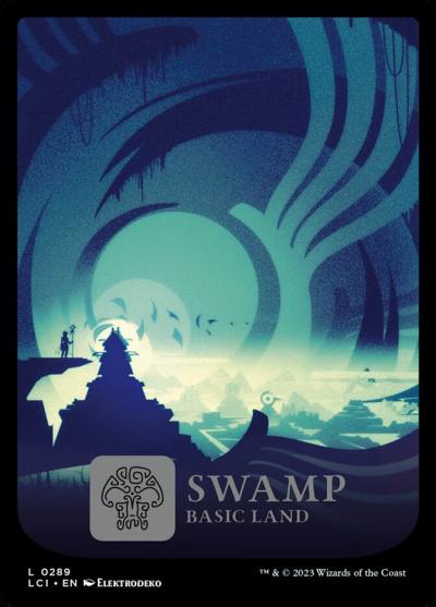 Swamp LCI-289 The Lost Caverns of Ixalan Magic card