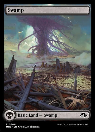 Swamp MH3-306 Modern Horizons 3 Magic card