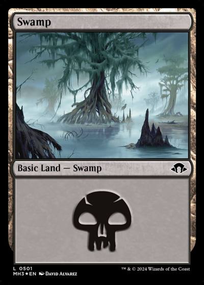 Swamp MH3-501 Modern Horizons 3 Magic card