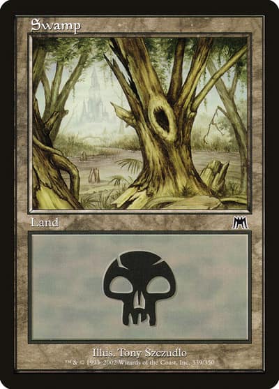 Swamp ONS-339 Onslaught Magic card