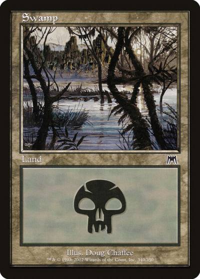 Swamp ONS-340 Onslaught Magic card