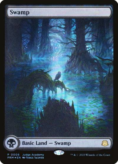 Swamp P23-8 Judge Gift Cards 2023 Magic card