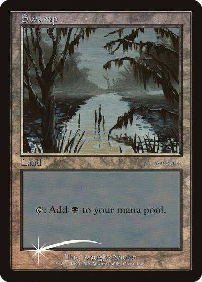 Swamp PAL01-9 Arena League 2001 Magic card