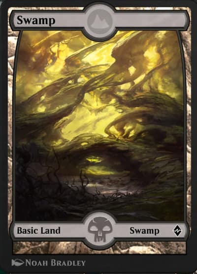 Swamp PANA-203 MTG Arena Promos Magic card