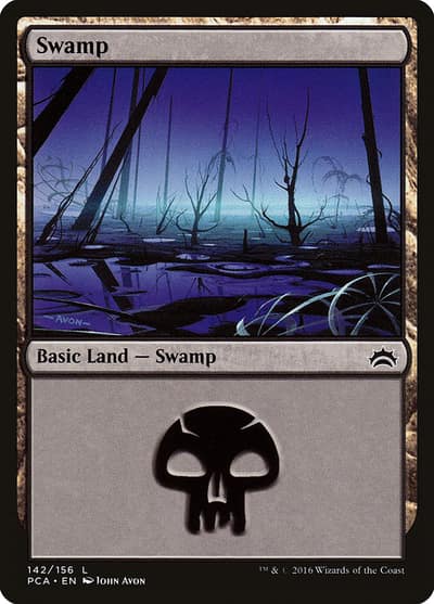 Swamp PCA-142 Planechase Anthology Magic card