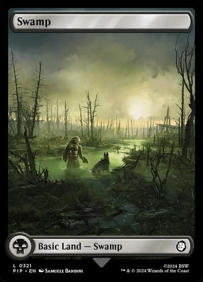 Swamp PIP-321 Fallout Magic card