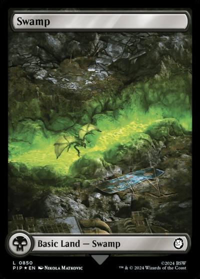 Swamp PIP-850 Fallout Magic card