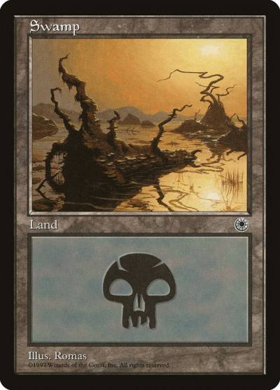 Swamp POR-207 Portal Magic card
