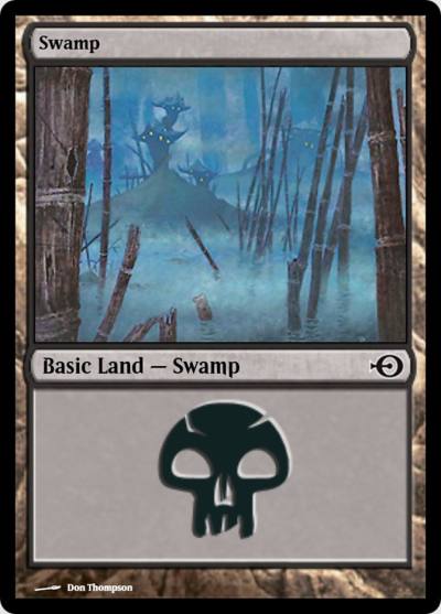 Swamp PRM-32007 Magic Online Promos Magic card