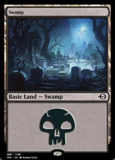 Swamp PRM-81892 Magic Online Promos Magic card