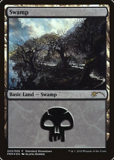Swamp PSS3-3 M19 Standard Showdown Magic card