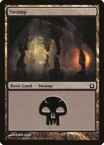 Swamp RTR-260 Return to Ravnica Magic card
