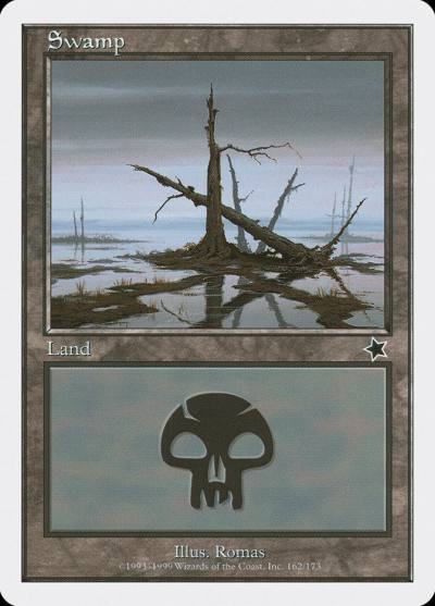 Swamp S99-162 Starter 1999 Magic card