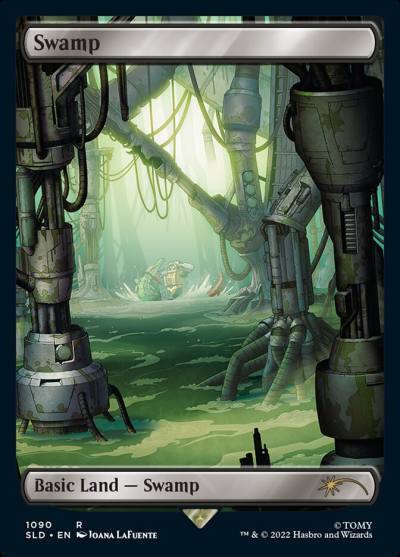 Swamp SLD-1090 Secret Lair Drop Magic card