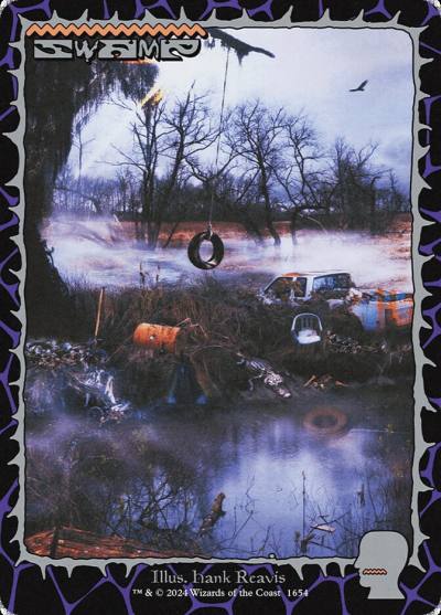 Swamp SLD-1654 Secret Lair Drop Magic card