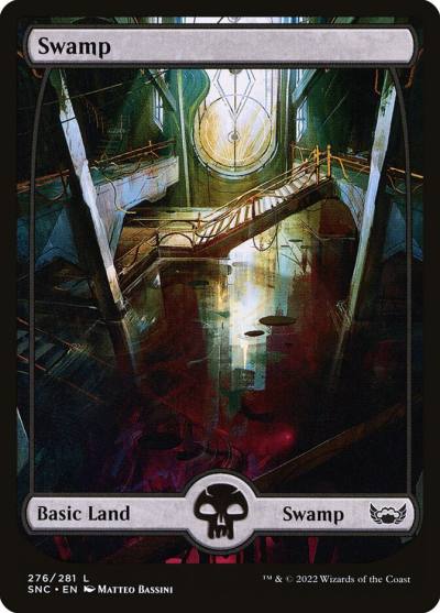 Swamp SNC-276 Streets of New Capenna Magic card