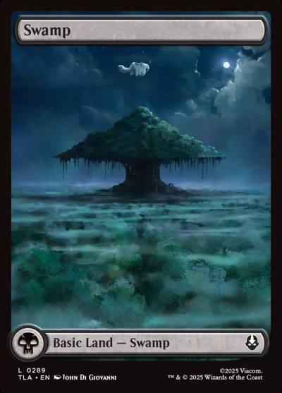 Swamp TLA-289 Avatar: The Last Airbender Magic card