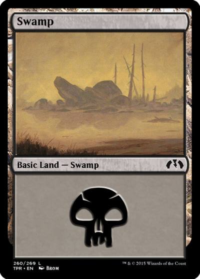 Swamp TPR-260 Tempest Remastered Magic card