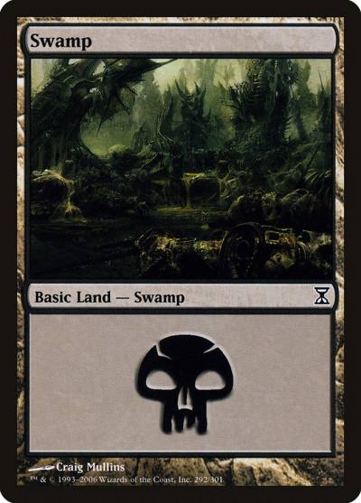 Swamp TSP-292 Time Spiral Magic card
