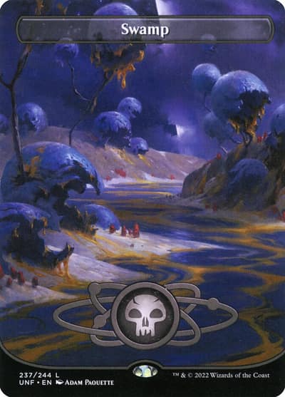 Swamp UNF-237 Unfinity Magic card
