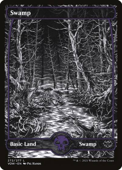 Swamp VOW-272 Innistrad: Crimson Vow Magic card