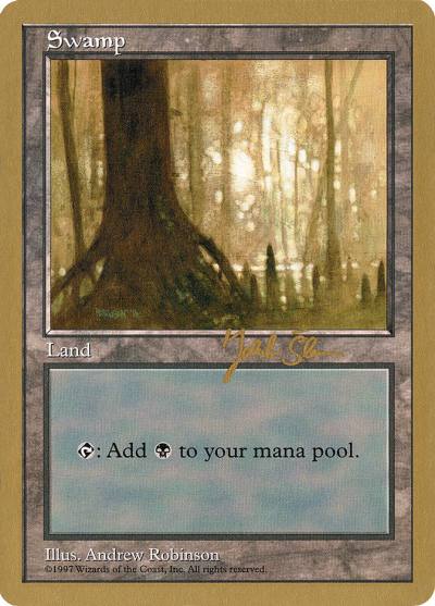 Swamp WC97-JS441 World Championship Decks 1997 Magic card