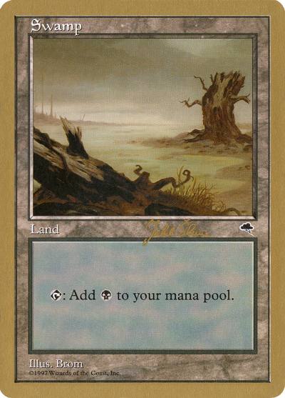 Swamp WC99-JS340A World Championship Decks 1999 Magic card