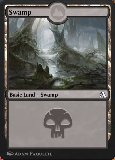 Swamp XANA-53 Arena New Player Experience Extras Magic card