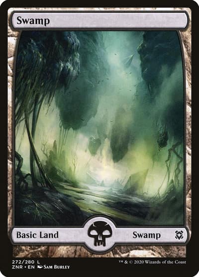 Swamp ZNR-272 Zendikar Rising Magic card
