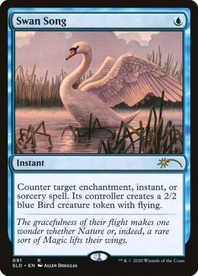 Swan Song SLD-91 Secret Lair Drop Magic card