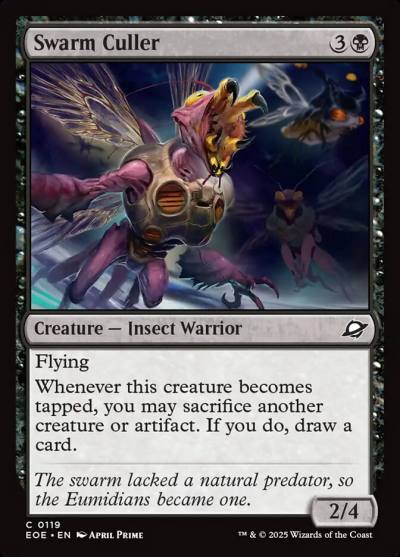 Swarm Culler EOE-119 Edge of Eternities Magic card
