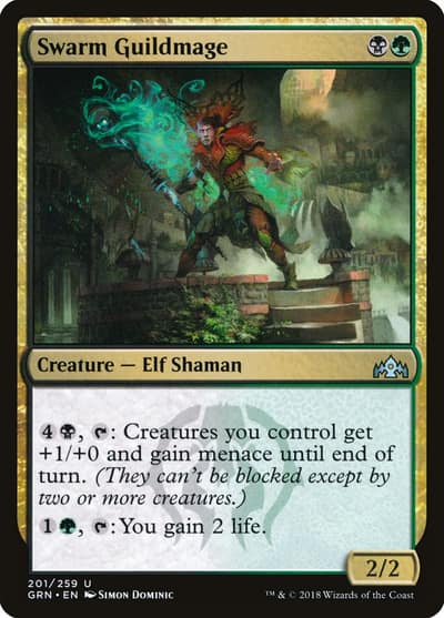 Swarm Guildmage 201 Guilds of Ravnica Magic card