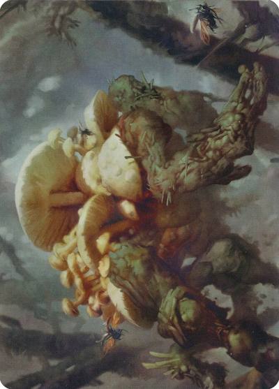 Swarm Shambler // Swarm Shambler AZNR-73 Zendikar Rising Art Series Magic card