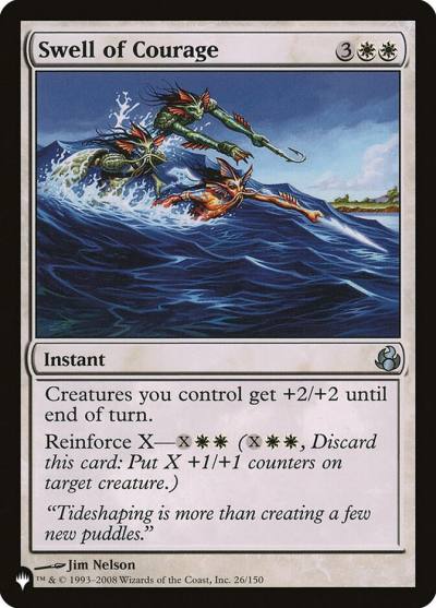 Swell of Courage PLST-MOR-26 The List Magic card
