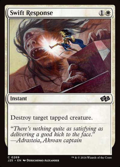 Swift Response J25-269 Foundations Jumpstart Magic card