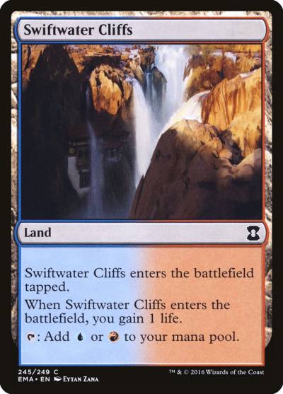 Swiftwater Cliffs EMA-245 Eternal Masters Magic card