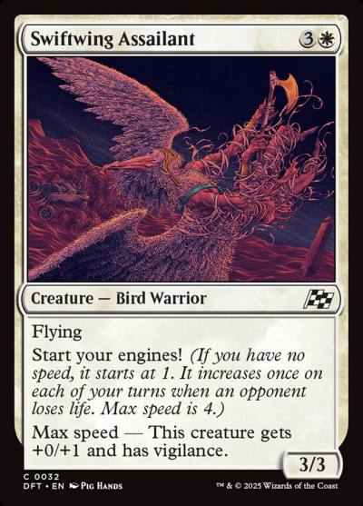 Swiftwing Assailant DFT-32 Aetherdrift Magic card