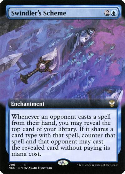 Swindler's Scheme NCC-96 New Capenna Commander Magic card