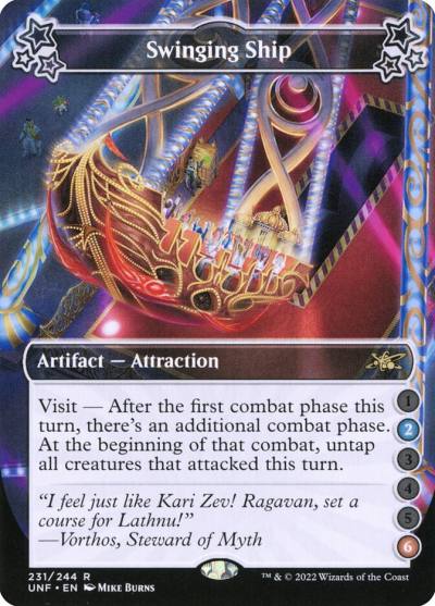Swinging Ship UNF-231A Unfinity Magic card