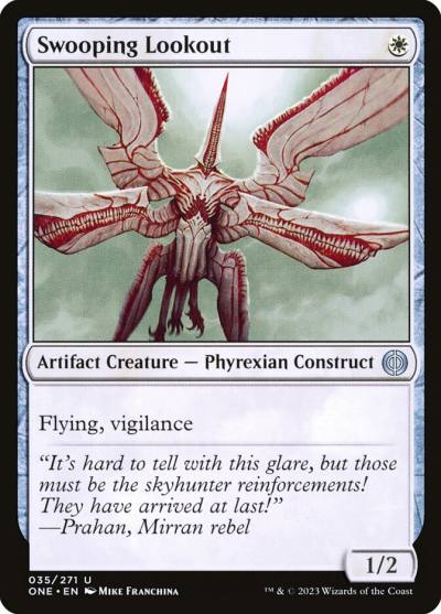 Swooping Lookout ONE-35 Phyrexia: All Will Be One Magic card