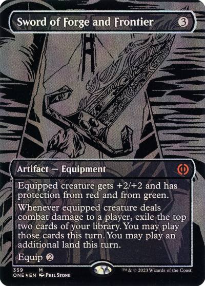 Sword of Forge and Frontier ONE-359 Phyrexia: All Will Be One Magic card