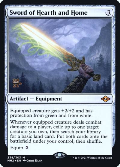 Sword of Hearth and Home PMH2-238S Modern Horizons 2 Promos Magic card