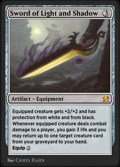 Sword of Light and Shadow AA1-14 Arena Anthology 1 Magic card