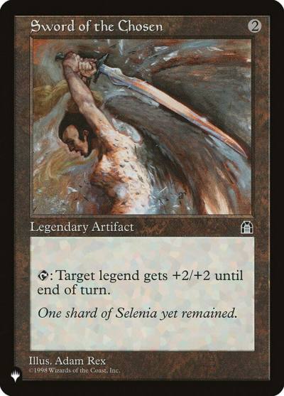 Sword of the Chosen PLST-STH-141 The List Magic card
